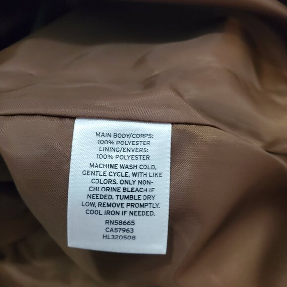 Nordstrom Hinge Faux Suede Mini Skirt with Pockets - Size 1(10/12) - Picture 6 of 6